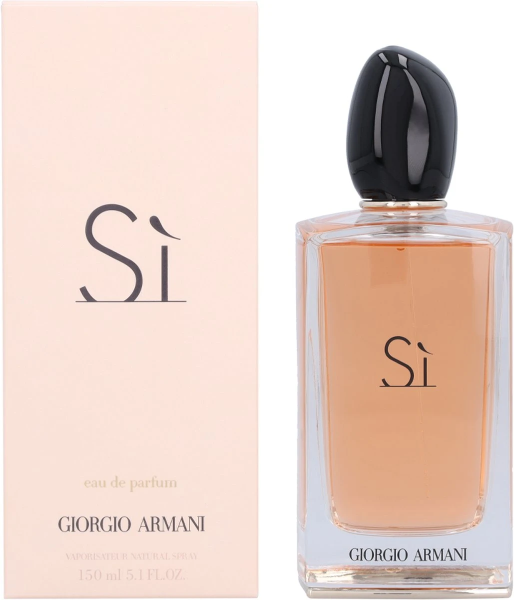 Giorgio Armani Sì 150 Ml - Eau De Parfum - Damesparfum 6 Giorgio Armani Sì 150 Ml - Eau De Parfum - Damesparfum - Afbeelding 6