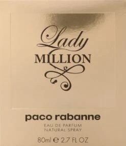 Paco Rabanne Lady Million 80 Ml - Eau De Parfum - Damesparfum -Parfum Korting Winkel 1041x1200