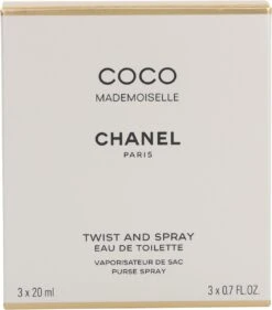 Chanel Coco Mademoiselle Geschenkset - Eau De Toilette + 2x Eau De Toilette Refill -Parfum Korting Winkel 1055x1200 5