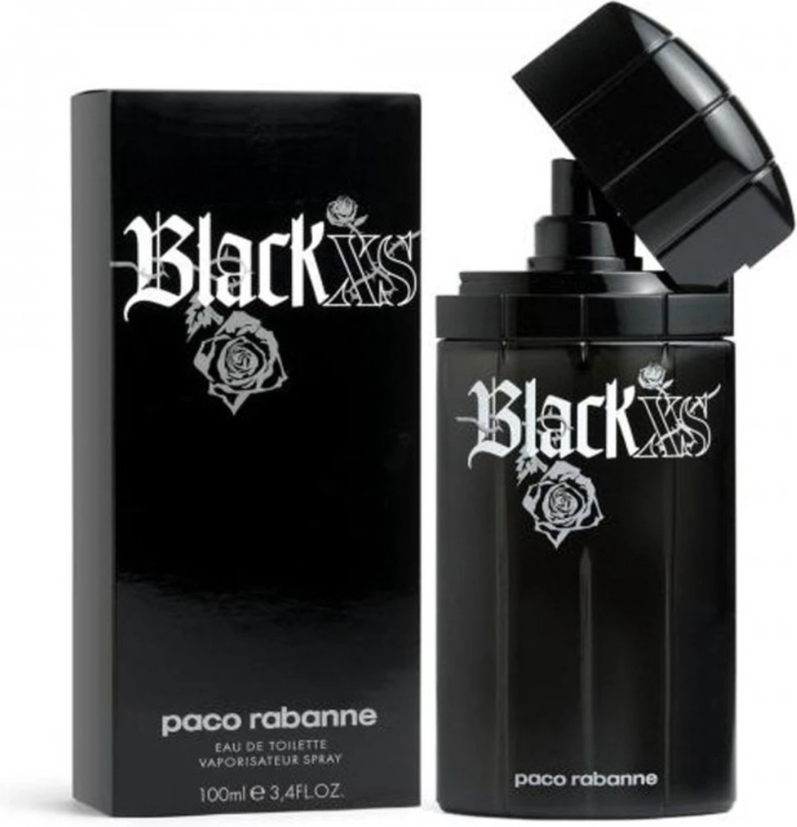 Paco Rabanne Black XS 100 Ml - Eau De Toilette - Herenparfum 2 Paco Rabanne Black XS 100 Ml - Eau De Toilette - Herenparfum - Afbeelding 2
