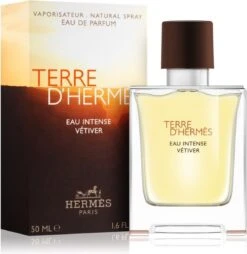 Hermes - Terre D´Hermes Eau Intense Vetiver - Eau De Parfum - 50ML -Parfum Korting Winkel 1167x1200 2