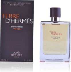 Hermes - Terre D´Hermes Eau Intense Vetiver - Eau De Parfum - 50ML -Parfum Korting Winkel 1175x1200