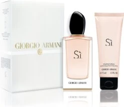 Giorgio Armani Si - 2-delig - Geschenkset -Parfum Korting Winkel 1200x1034 2