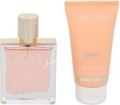 Hugo Boss Alive Geschenkset - 50ml Eau De Parfum + 75ml Bodylotion -Parfum Korting Winkel 1200x1052 3