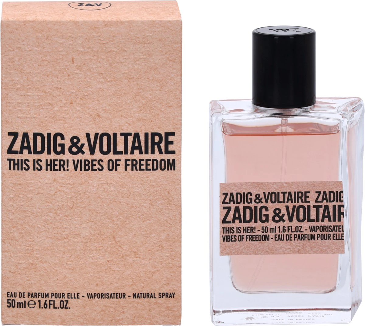 Zadig & Voltaire This Is Her! Vibes Of Freedom 50 Ml - Eau De Parfum - Damesparfum 6 Zadig & Voltaire This Is Her! Vibes Of Freedom 50 Ml - Eau De Parfum - Damesparfum - Afbeelding 6