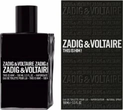Zadig & Voltaire This Is Him! 100 Ml - Eau De Toilette - Herenparfum