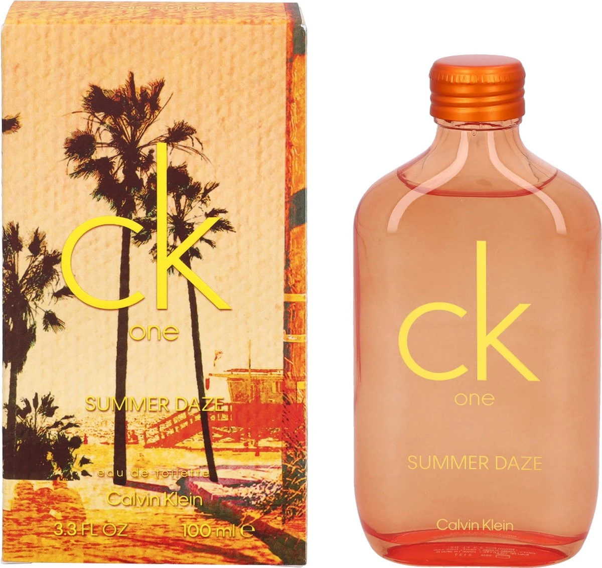 Calvin Klein CK One Summer Daze Eau De Toilette - 100 Ml Unisex Geur 3 Calvin Klein CK One Summer Daze Eau De Toilette - 100 Ml Unisex Geur - Afbeelding 3