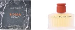 Laura Biagiotti Roma Uomo - 75 Ml - Eau De Toilette Spray - Herenparfum -Parfum Korting Winkel 1200x485