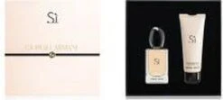 Giorgio Armani Si - 2-delig - Geschenkset -Parfum Korting Winkel 1200x540 1