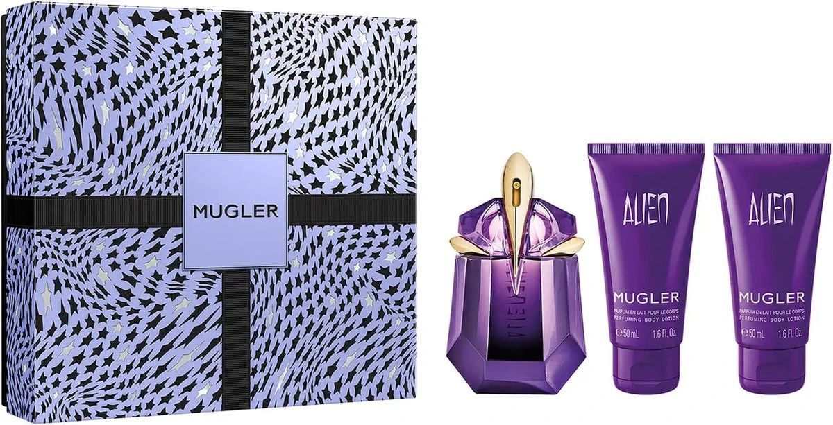 Thierry Mugler Alien30 Ml EdP + 2x 50 Ml Bodylotion 2 Thierry Mugler Alien30 Ml EdP + 2x 50 Ml Bodylotion - Afbeelding 2