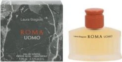 Laura Biagiotti Roma Uomo - 75 Ml - Eau De Toilette Spray - Herenparfum -Parfum Korting Winkel 1200x614