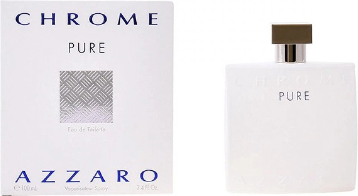 Azzaro - Chrome Pure - 100ml - EDT 1 Azzaro - Chrome Pure - 100ml - EDT