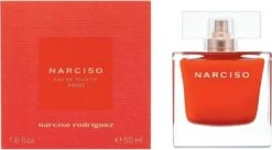 Narciso Rodriguez Rouge 50ml Eau De Toilette -Parfum Korting Winkel 1200x666