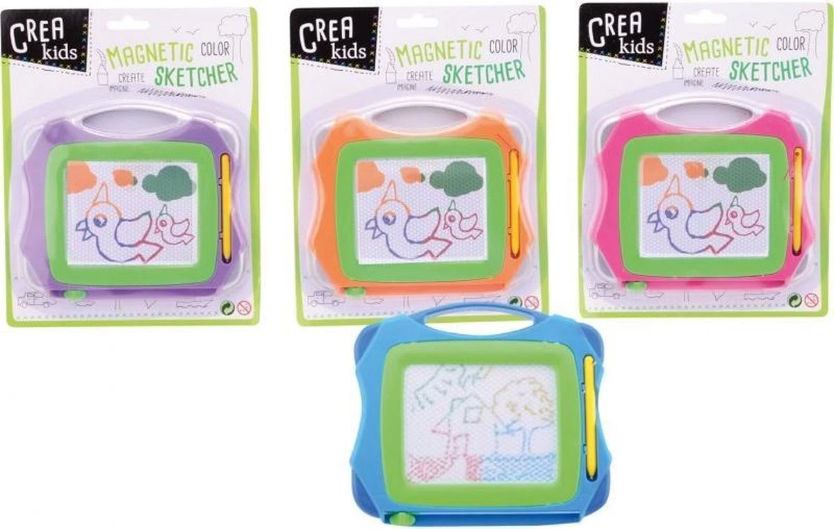 Johntoy Crea Kids Magnetisch Kleuren Tekenbord B/c 1 Johntoy Crea Kids Magnetisch Kleuren Tekenbord B/c