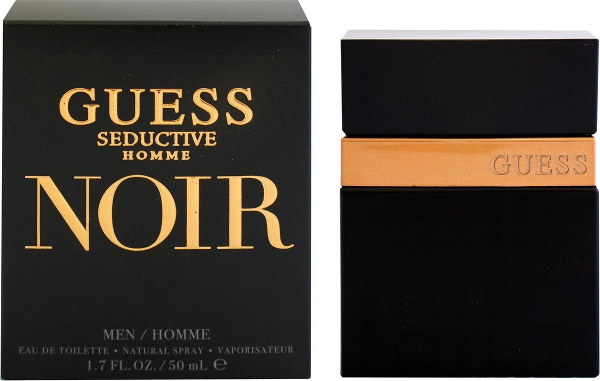 Guess Seductive Noir 50 Ml - Eau De Toilette - Herenparfum 2 Guess Seductive Noir 50 Ml - Eau De Toilette - Herenparfum - Afbeelding 2
