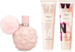 Ariana Grande Sweet Like Candy Eau De Parfum (edp) 100 Ml + Sg 100 Ml + Body Souffle 100 Ml -Parfum Korting Winkel 1200x841 1