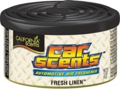 California Scents Luchtverfrisser Blik Fresh Linen - Autogeurtje -Parfum Korting Winkel 1200x887 1
