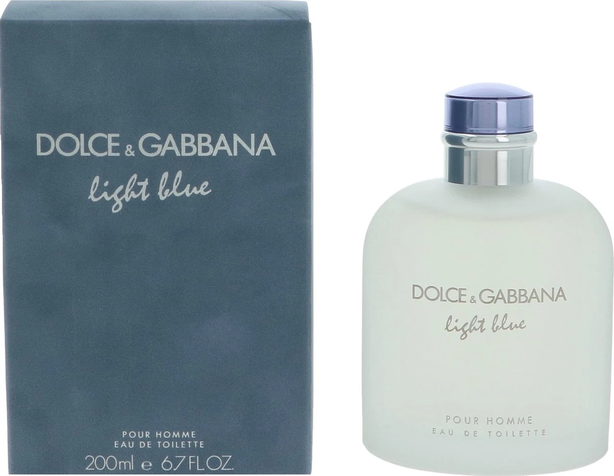 Dolce & Gabbana Light Blue Pour Homme 200 Ml - Eau De Toilette - Herenparfum 2 Dolce & Gabbana Light Blue Pour Homme 200 Ml - Eau De Toilette - Herenparfum - Afbeelding 2