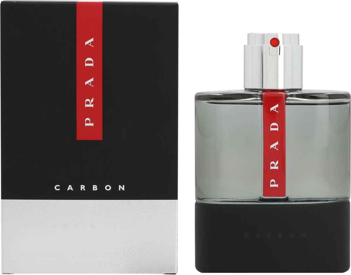 Prada Luna Rossa Carbon Pour Homme Eau De Toilette Spray 100 Ml 19 Prada Luna Rossa Carbon Pour Homme Eau De Toilette Spray 100 Ml - Afbeelding 19