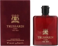 Trussardi Uomo The Red Eau De Toilette Spray 100 Ml -Parfum Korting Winkel 1200x963 1