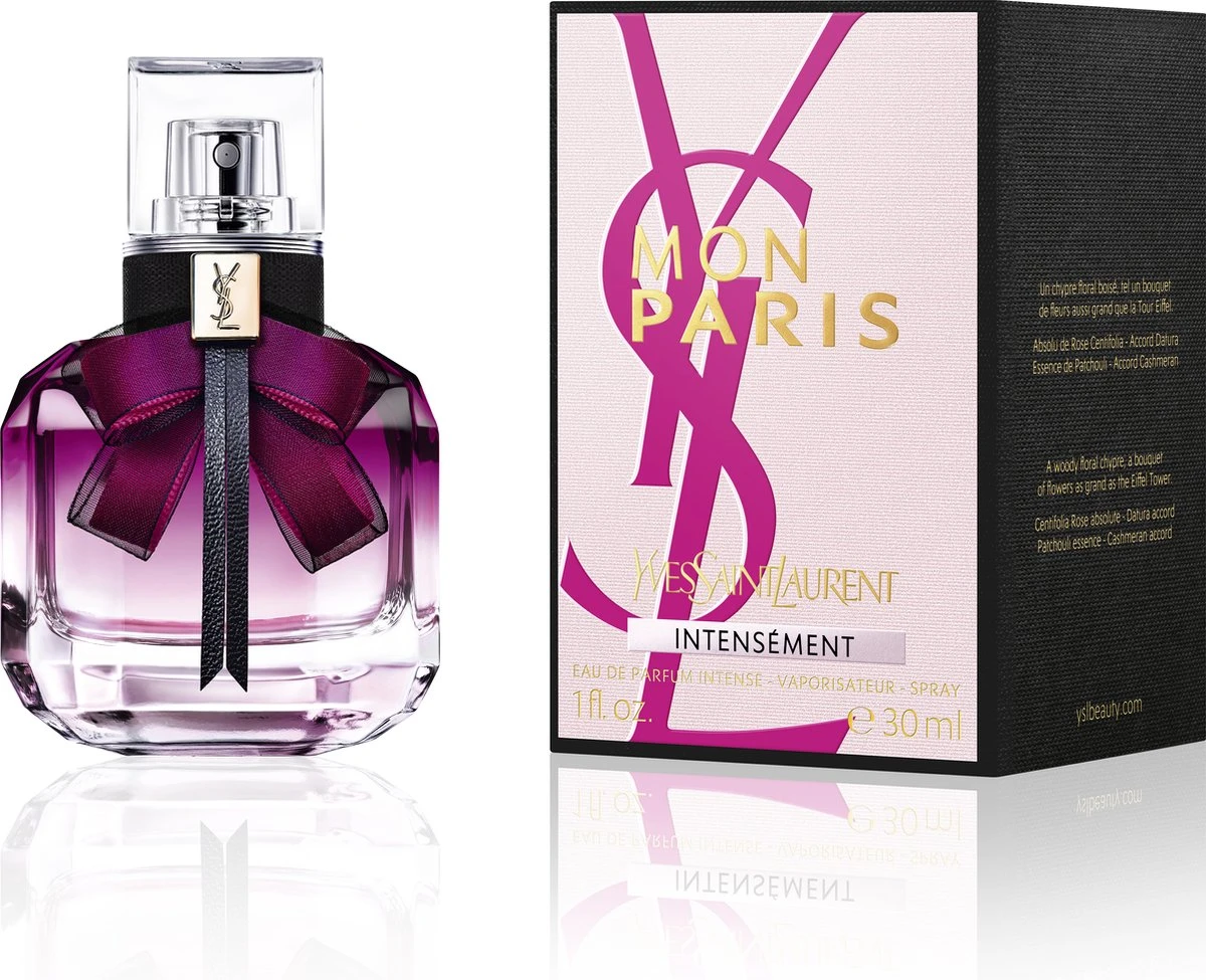 Yves Saint Laurent - Eau De Parfum - Mon Paris Intensement - 30 Ml 5 Yves Saint Laurent - Eau De Parfum - Mon Paris Intensement - 30 Ml - Afbeelding 5