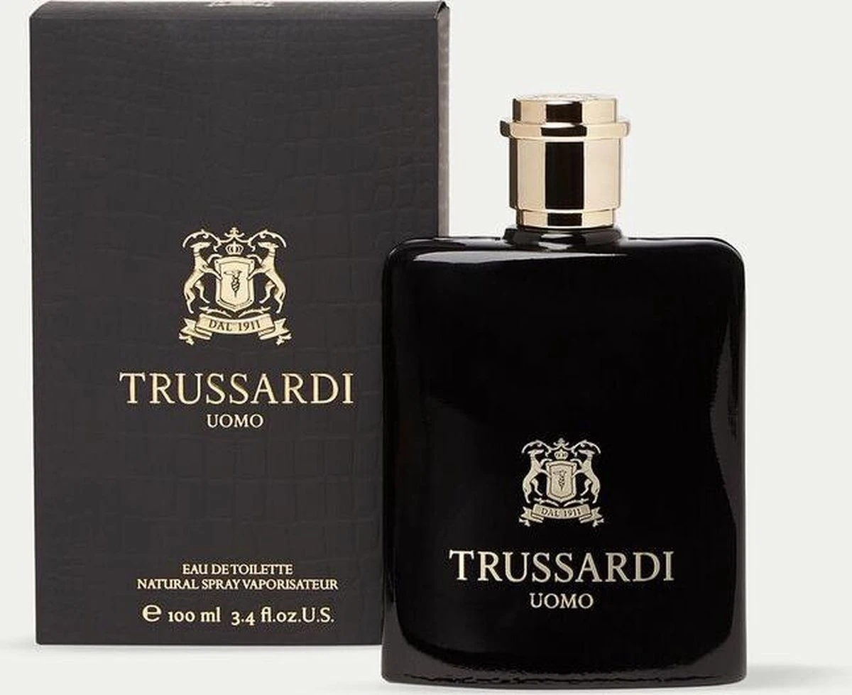Trussardi Uomo 100 Ml - Eau De Toilette - Herenparfum 2 Trussardi Uomo 100 Ml - Eau De Toilette - Herenparfum - Afbeelding 2