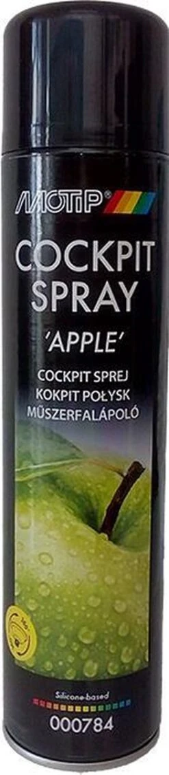 Motip Cockpit Spray Appel 600ML - Dashboard & Luchtverfrisser -Parfum Korting Winkel 263x1200