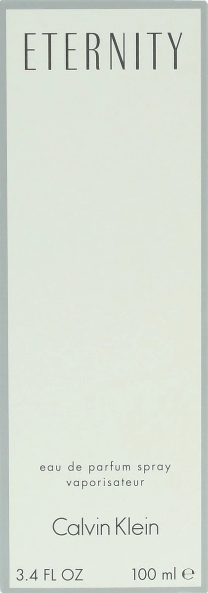 Calvin Klein Eternity 100 Ml - Eau De Parfum - Damesparfum 4 Calvin Klein Eternity 100 Ml - Eau De Parfum - Damesparfum - Afbeelding 4
