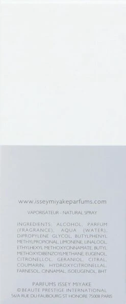 Issey Miyake L'Eau D'Issey Homme 40 Ml - Eau De Toilette - Herenparfum -Parfum Korting Winkel 500x1200 4