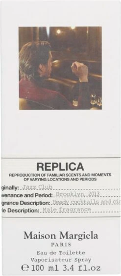 Replica Jazz Club By Maison Margiela 100 Ml - Eau De Toilette Spray -Parfum Korting Winkel 528x1200 1
