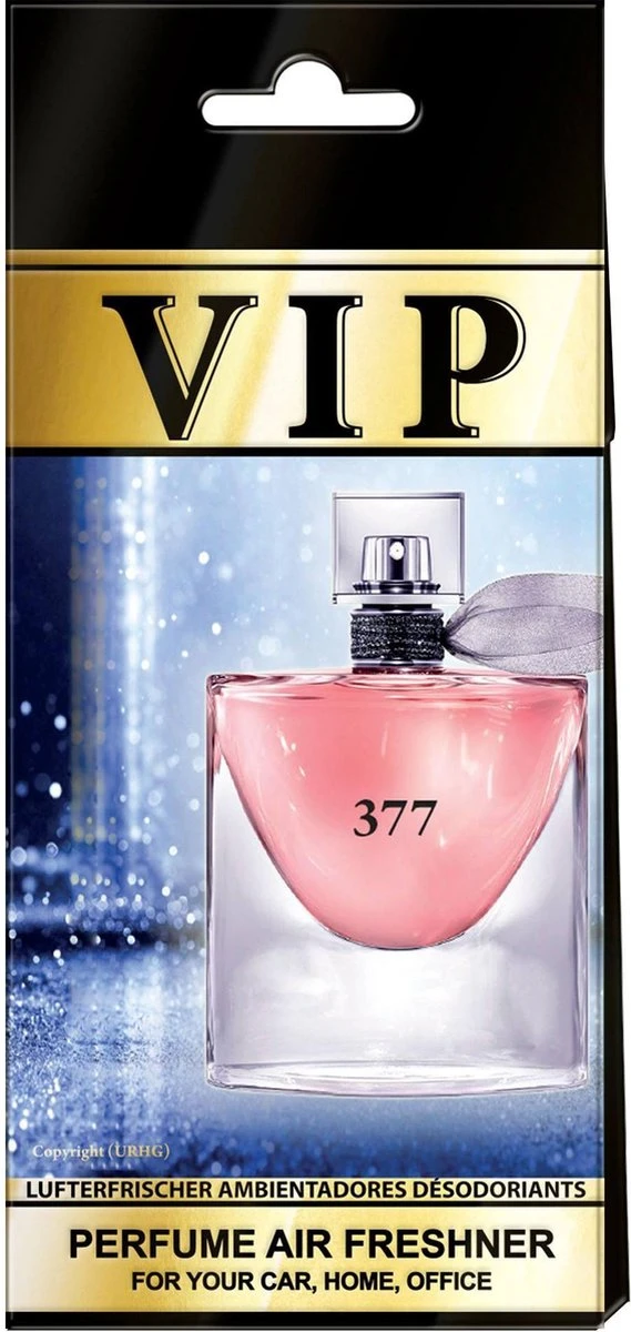 VIP Parfum Air Freshner - 377 1 VIP Parfum Air Freshner - 377