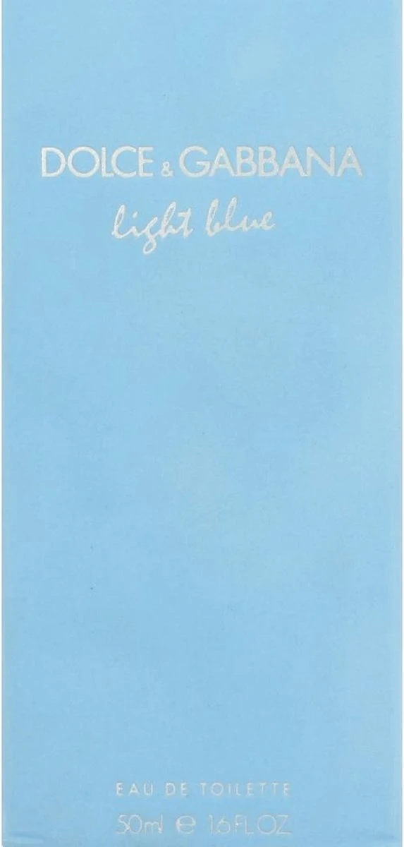 Dolce & Gabbana Light Blue For Women 50 Ml - Eau De Toilette - Damesparfum 4 Dolce & Gabbana Light Blue For Women 50 Ml - Eau De Toilette - Damesparfum - Afbeelding 4