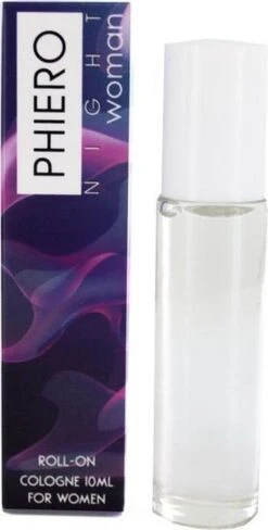 500Cosmetics Phiero Night Woman - Eau De Parfum - Met Feromonen - Roll-on Formaat - Voor Vrouwen - 10ml -Parfum Korting Winkel 608x1200