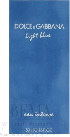 Dolce & Gabbana Light Blue Intense - 50 Ml - Eau De Parfum Spray - Damesparfum -Parfum Korting Winkel 618x1200 1