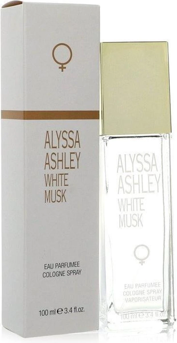 Alyssa Ashley - Eau De Parfum - White Musk - 100 Ml 3 Alyssa Ashley - Eau De Parfum - White Musk - 100 Ml - Afbeelding 3