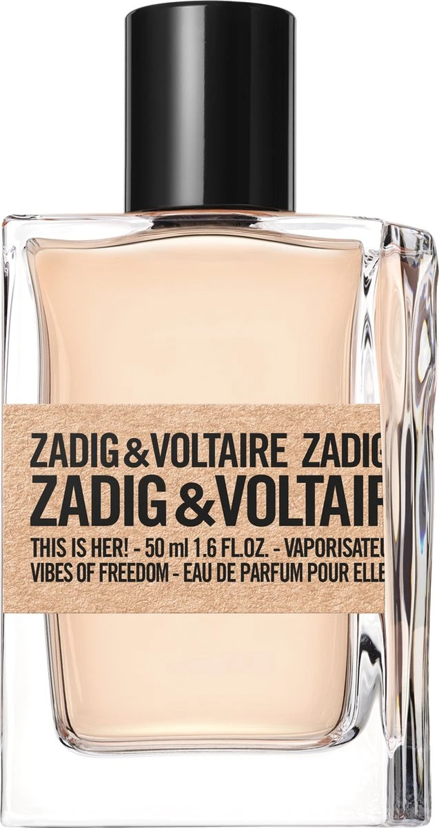 Zadig & Voltaire This Is Her! Vibes Of Freedom 50 Ml - Eau De Parfum - Damesparfum 1 Zadig & Voltaire This Is Her! Vibes Of Freedom 50 Ml - Eau De Parfum - Damesparfum