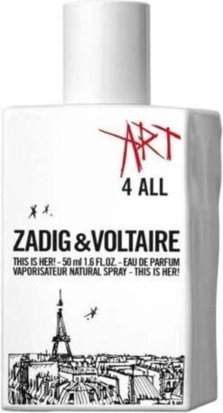 Zadig & Voltaire This Is Her! Art 4 All Limited Edition Eau De Toilette - 50 Ml -Parfum Korting Winkel 648x1200 9