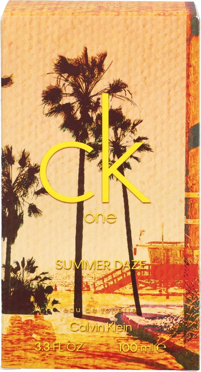 Calvin Klein CK One Summer Daze Eau De Toilette - 100 Ml Unisex Geur 7 Calvin Klein CK One Summer Daze Eau De Toilette - 100 Ml Unisex Geur - Afbeelding 7