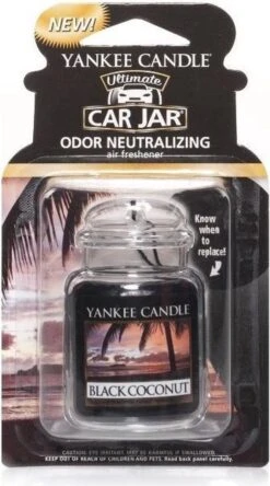 Yankee Candle - Car Jar Ultimate - Black Coconut -Parfum Korting Winkel 667x1200 10