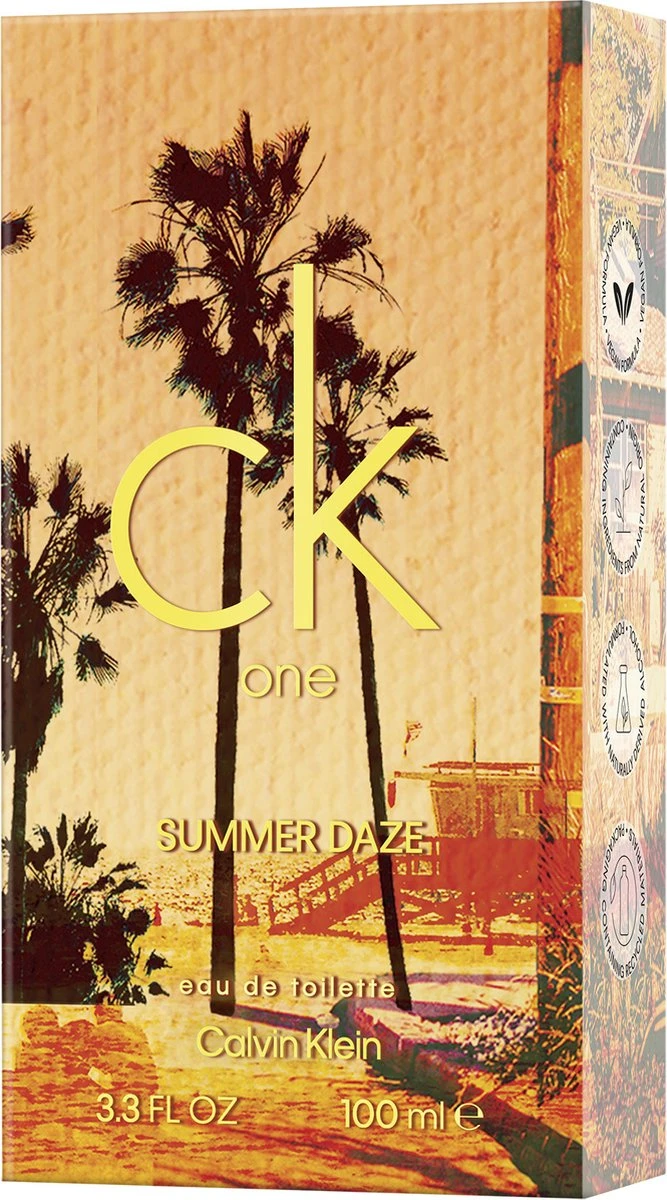 Calvin Klein CK One Summer Daze Eau De Toilette - 100 Ml Unisex Geur 6 Calvin Klein CK One Summer Daze Eau De Toilette - 100 Ml Unisex Geur - Afbeelding 6