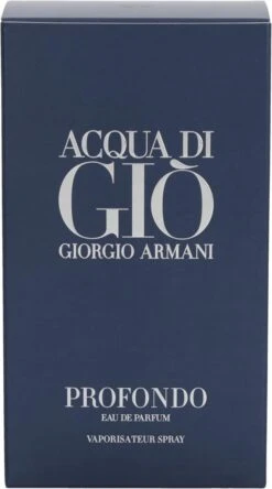 Giorgio Armani Acqua Di Giò Profondo - Eau De Parfum - 75 Ml - Herenparfum -Parfum Korting Winkel 667x1200 8