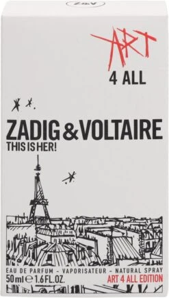 Zadig & Voltaire This Is Her! Art 4 All Limited Edition Eau De Toilette - 50 Ml -Parfum Korting Winkel 681x1200 7