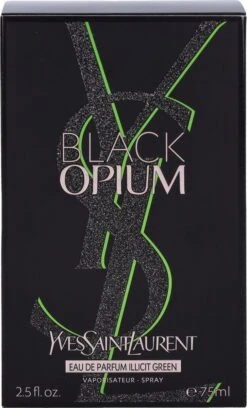 Yves Saint Laurent - Black Opium Illicit Green - Eau De Parfum 75 Ml -Parfum Korting Winkel 726x1200 3