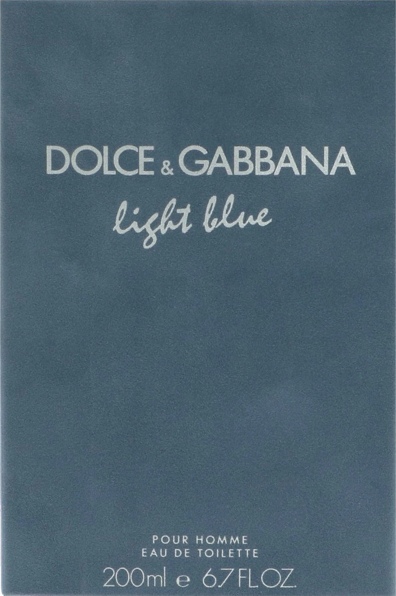 Dolce & Gabbana Light Blue Pour Homme 200 Ml - Eau De Toilette - Herenparfum 3 Dolce & Gabbana Light Blue Pour Homme 200 Ml - Eau De Toilette - Herenparfum - Afbeelding 3