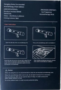 Luxe Auto Luchtverfrisser - 3 Aroma Geuren - Auto Verfrisser - Auto Luchtje - Zwart 20 Luxe Auto Luchtverfrisser - 3 Aroma Geuren - Auto Verfrisser - Auto Luchtje - Zwart -Parfum Korting Winkel 811x1200 3