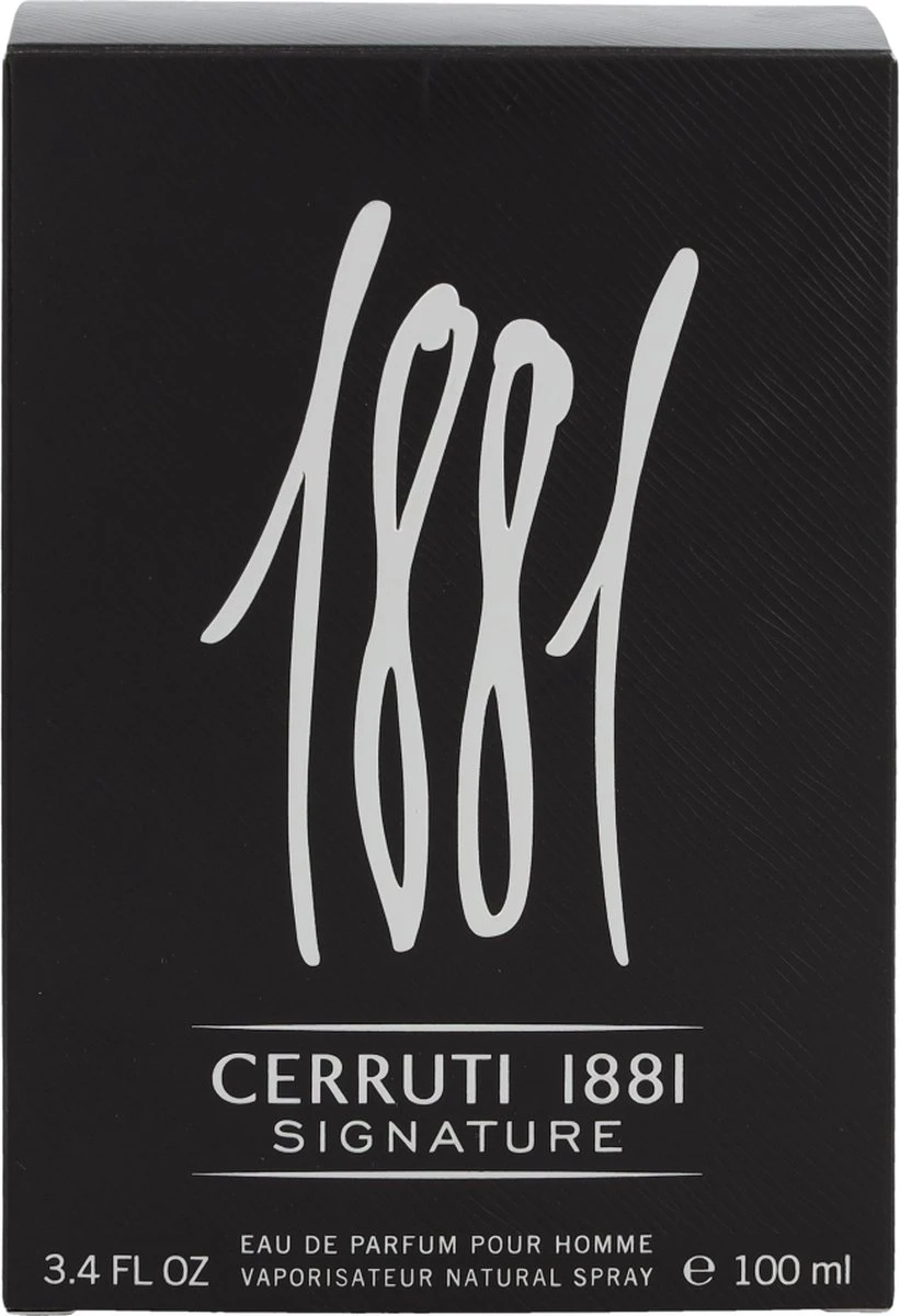 Cerruti 1881 Signature Pour Homme - 100ml - Eau De Parfum 4 Cerruti 1881 Signature Pour Homme - 100ml - Eau De Parfum - Afbeelding 4