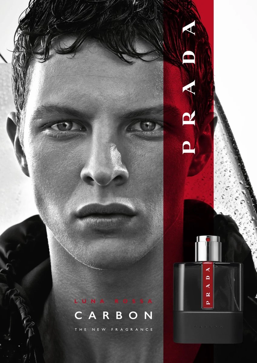 Prada Luna Rossa Carbon Pour Homme Eau De Toilette Spray 100 Ml 6 Prada Luna Rossa Carbon Pour Homme Eau De Toilette Spray 100 Ml - Afbeelding 6