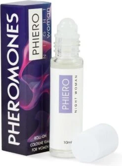 500Cosmetics Phiero Night Woman - Eau De Parfum - Met Feromonen - Roll-on Formaat - Voor Vrouwen - 10ml -Parfum Korting Winkel 883x1200 1