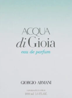 Giorgio Armani Acqua Di Gioia 100 Ml - Eau De Parfum - Damesparfum -Parfum Korting Winkel 890x1200