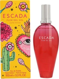 Escada Flor Del Sol - 100 Ml - Eau De Toilette Spray - Damesparfum -Parfum Korting Winkel 905x1200